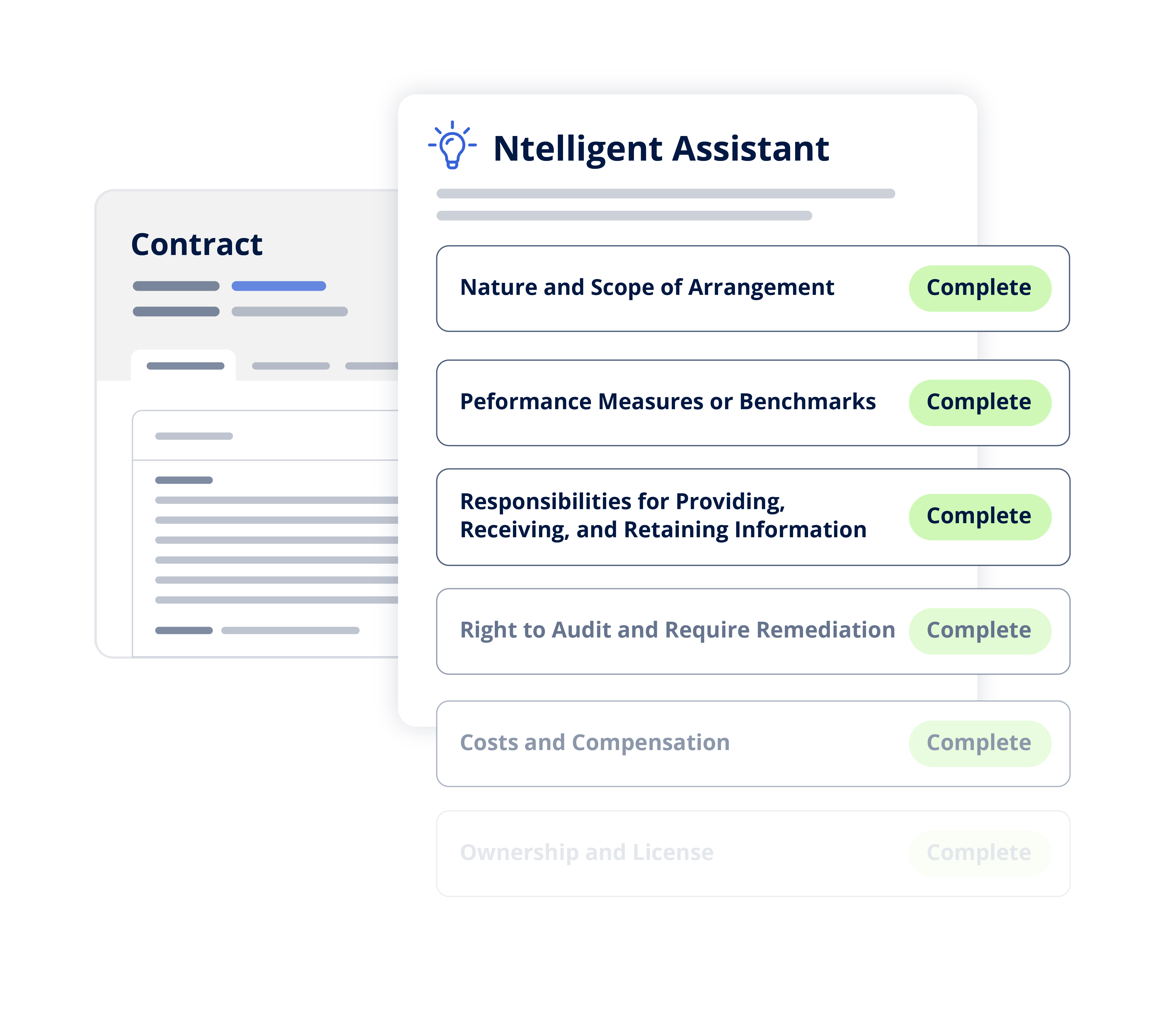 ntelligent contract assistant ai nvendor