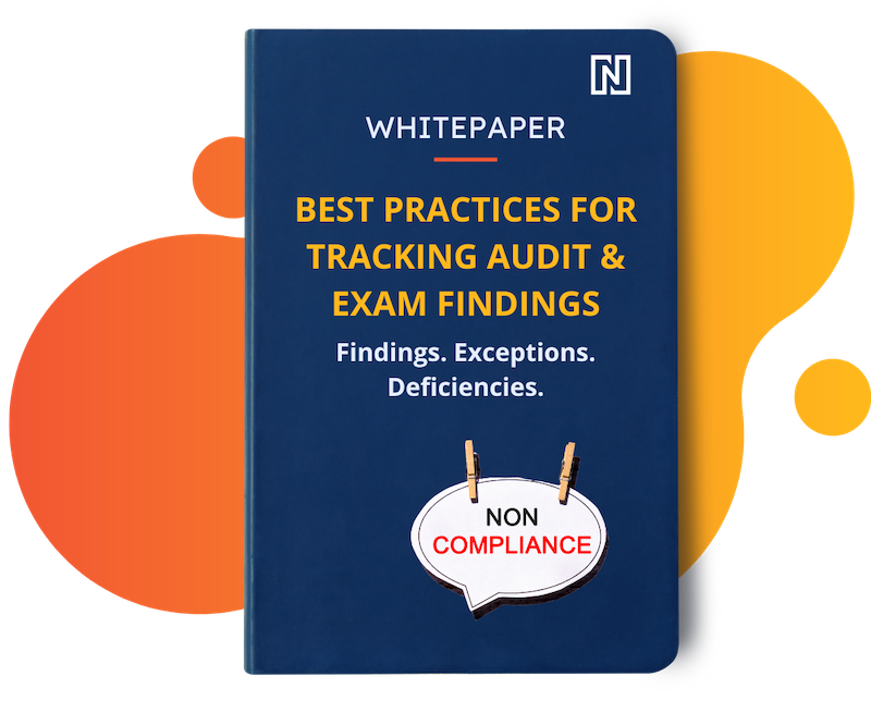 Whitepaper Cover: Best practices for tracking audit and exam findings