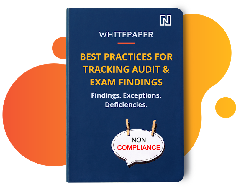 Whitepaper Cover: Best practices for tracking audit and exam findings