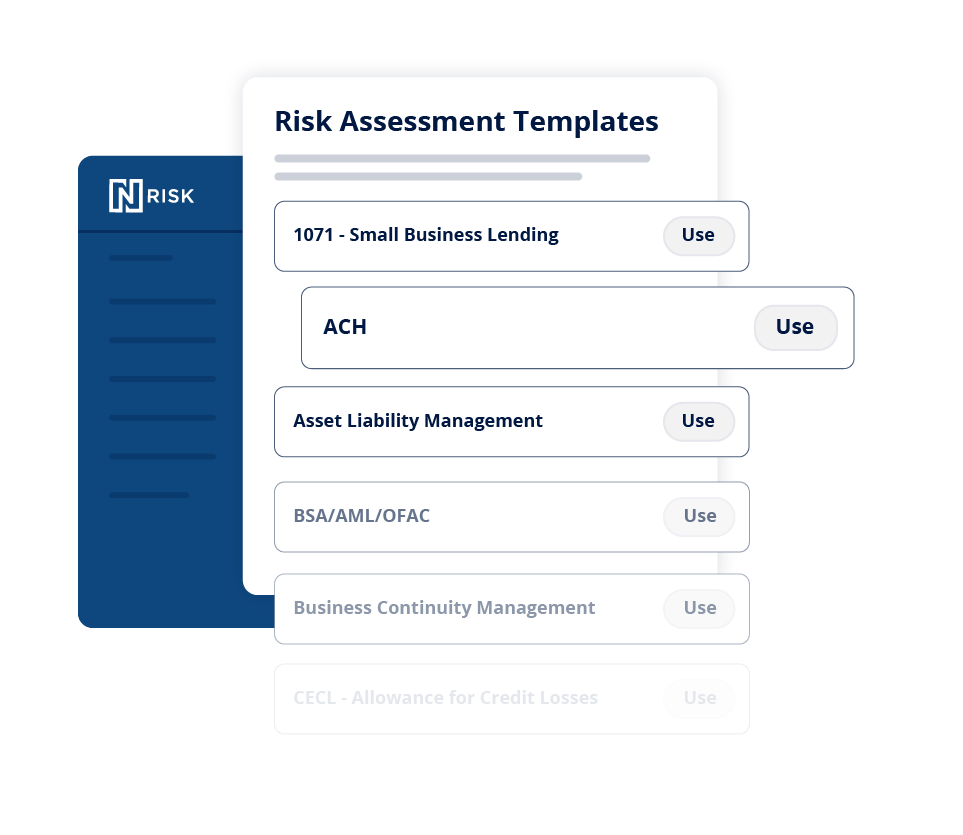 Nrisk Risk Assessment Templates