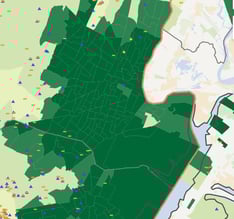 View 1 – assment area with loans and dep.