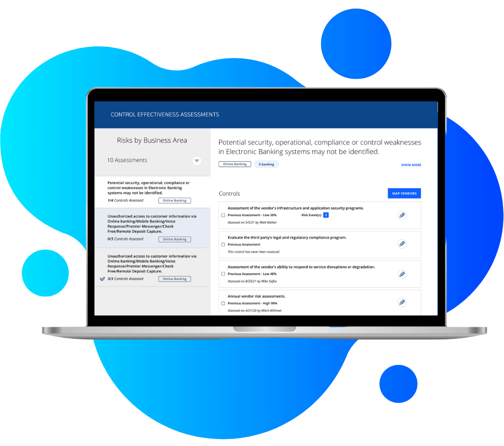 Screenshot of RPM: risk management